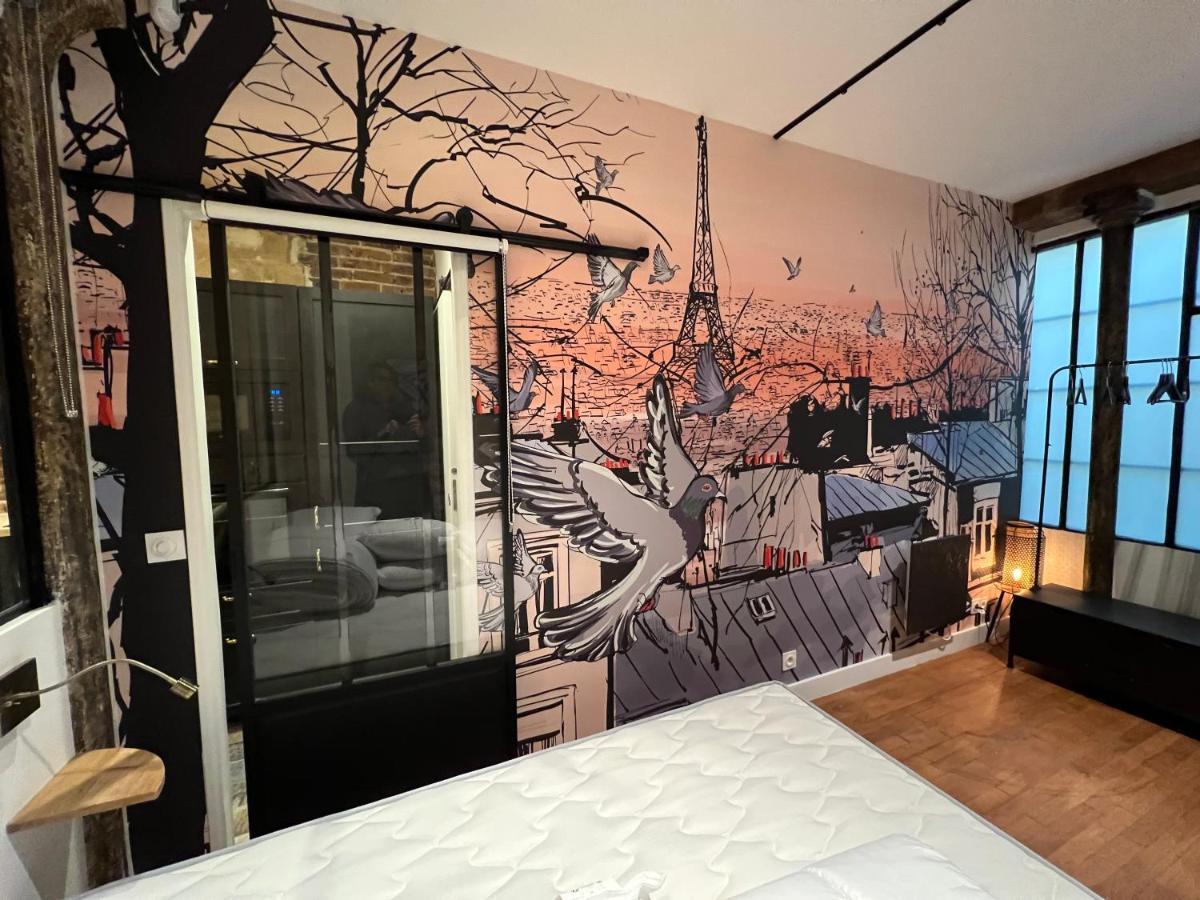 Good Vibes Luxurious Loft In Paris 11Th, With Ac & Table Football ภายนอก รูปภาพ